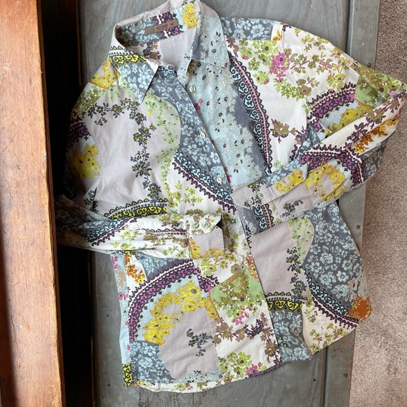 Etro Tops - ETRO floral medley button up | size 46 (US 10)
